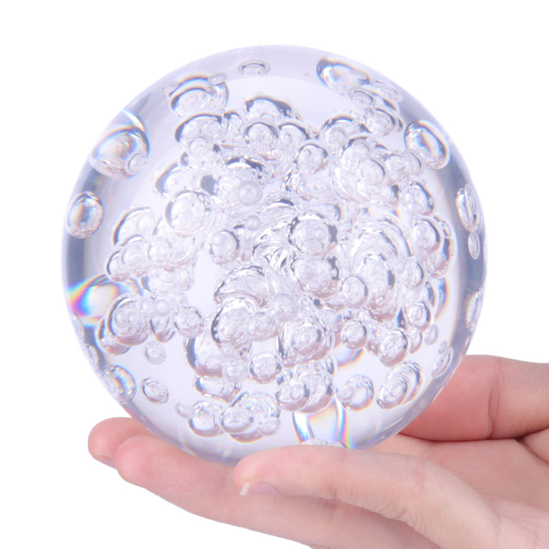 Moderní usniness suvenir Creative Gift Fengshui Dresva Amber Mountain Pool Water Ball Crystal Bubble Ball pro fontánu